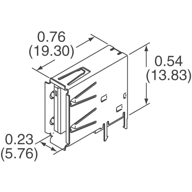 73725-0110BLF Amphenol ICC (FCI)  Ensembles de connecteurs USB DVI HDMI